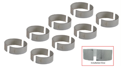 Engine Connecting Rod Bearing Set for 2001-06 Chevrolet Silverado 3500 6.6L V8 .50