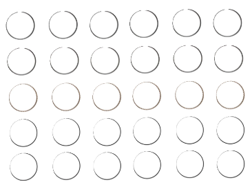 Engine Piston Ring Set for 1996-05 Chevrolet Blazer 4.3L V6 .030