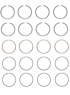 Engine Piston Ring Set for 1999-03 Mazda Protégé 1.6L V4 .50