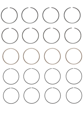 Engine Piston Ring Set for 1995-98 Nissan 240SX 2.4L V4 .50