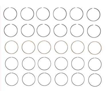 Engine Piston Ring Set for 1995-96 Mitsubishi Montero 3.0L V6 STD