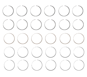 Engine Piston Ring Set for 1996-97 Acura SLX 3.2L V6 STD