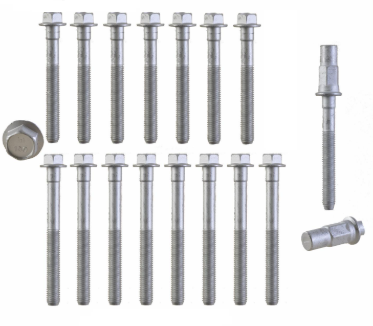 Engine Cylinder Head Bolt Set for 1997-05 Chevrolet Venture 3.4L V6