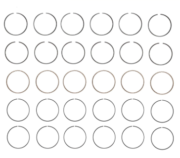 Engine Piston Ring Set for 1995-05 Chevrolet Astro 4.3L V6 .040