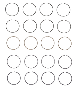 Engine Piston Ring Set for 2014-19 Nissan Versa Note 1.6L V4 .020