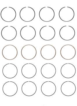 Engine Piston Ring Set for 2010-12 Mazda CX-7 2.5L V4 .75