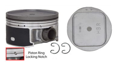 Engine Piston Set for 2002-05 Subaru Impreza 2.0L V4 STD