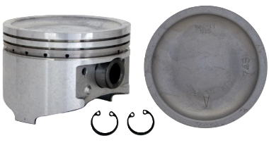 Engine Piston Set for 1999-00 Mitsubishi Montero Sport 3.5L V6 .50