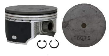 Engine Piston Set for 2003-06 Mitsubishi Montero 3.8L V6 .50