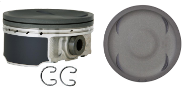 Engine Piston Set for 2005-09 Subaru Outback 2.5L V4 .50