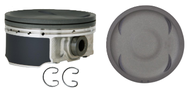 Engine Piston Set for 2006-14 Subaru Impreza 2.5L V4 STD