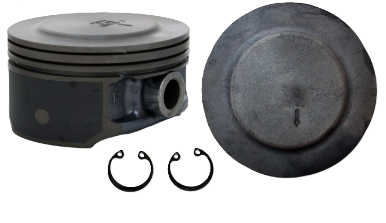 Engine Piston Set for 2004-06 Chevrolet Colorado 2.8L V4 .50