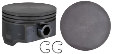 Engine Piston Set for 2005-09 Chevrolet Tahoe 4.8L/5.3L V8 .50