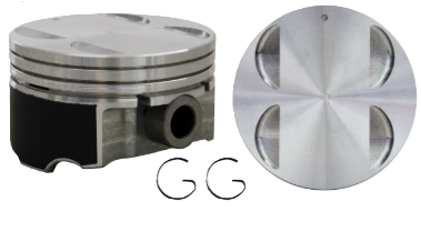 Engine Piston Set for 2010-12 Chevrolet Camaro 3.6L V6 STD