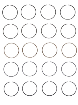 Engine Piston Ring Set for 2006-11 Hyundai Accent 1.6L V4 .50