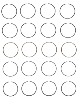 Engine Piston Ring Set for 1995-96 Mitsubishi Mirage 1.5L V4 .50