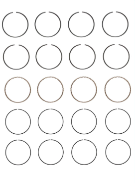 Engine Piston Ring Set for 2000-05 Chevrolet Venture 3.4L V6 STD