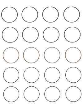 Engine Piston Ring Set for 2006-08 Chevrolet Cobalt 2.4L V4 STD