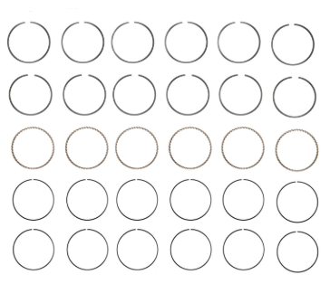 Engine Piston Ring Set for 2006-07 Subaru B9 Tribeca STD