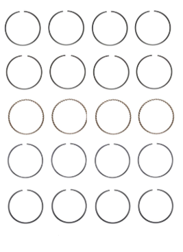 Engine Piston Ring Set for 2007-12 Nissan Sentra 2.5L V4 STD