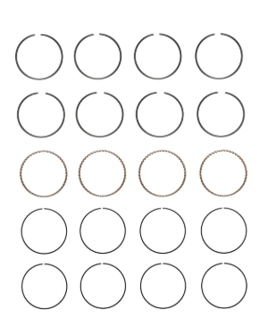 Engine Piston Ring Set for 2002-05 Subaru Impreza 2.0L V4 .50