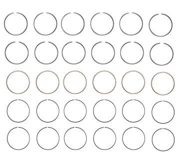 Engine Piston Ring Set for 2012-15 Chevrolet Camaro 3.6 V8 STD
