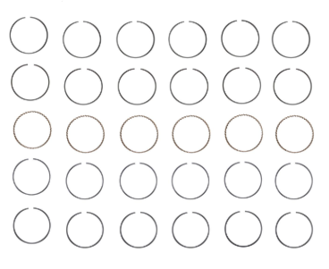 Engine Piston Ring Set for 2001-12 Nissan Pathfinder 3.5L/4.0L V6 .50