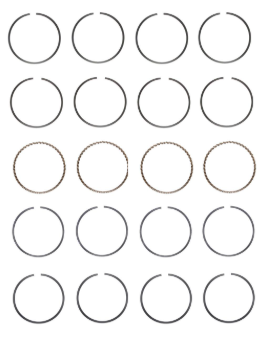 Engine Piston Ring Set for 2003-06 Subaru Baja 2.5L V4 .50